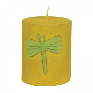 Fantastic Craft Dragonfly Pillar Candle FNTC2374